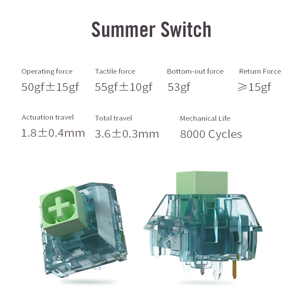 Kailh BOX Summer Switches Soun - مراجعة Gaming Keyboard Hot Swappable وسعره