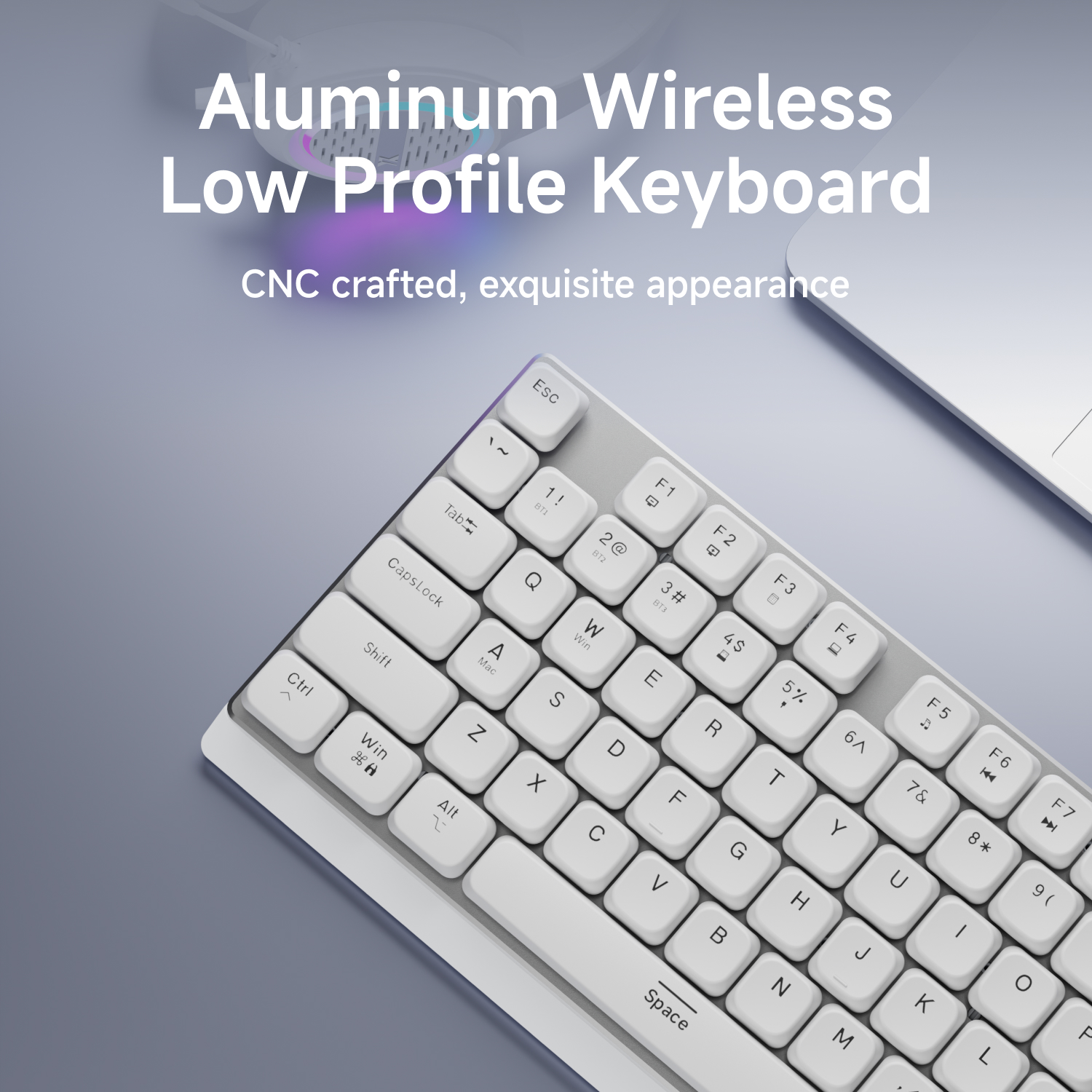 EWEADN Wireless Low-Profile Me - مراجعة Gaming Keyboard Mechanical Wireless وسعره