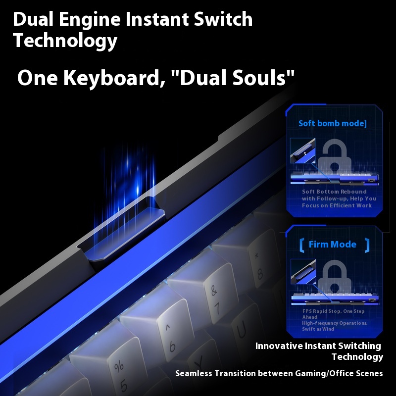 AULA AG60 Pro MAX Wired Mechan - مراجعة Gaming Keyboard Hall Effect Switches وسعره