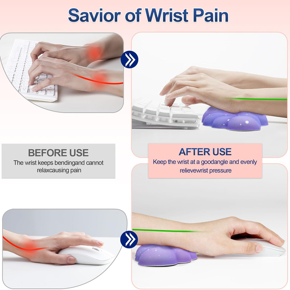 Mouse pad with wrist rest keyb - مراجعة Keyboard Mouse Bundle Gaming وسعره