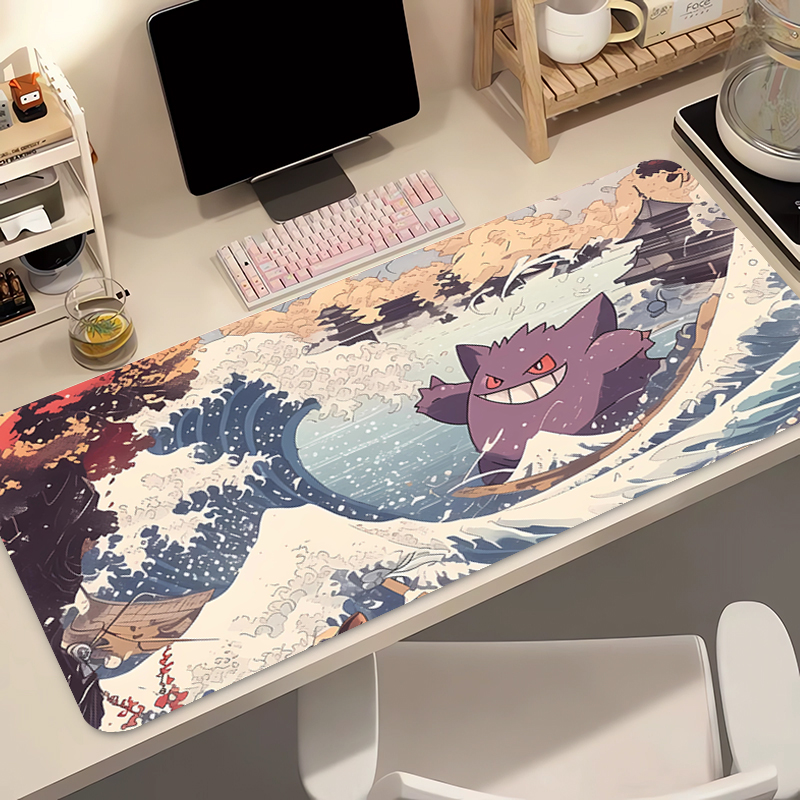Anime Mouse Pad 90x40cm Pokemo - مراجعة Gaming Keyboard Noise وسعره