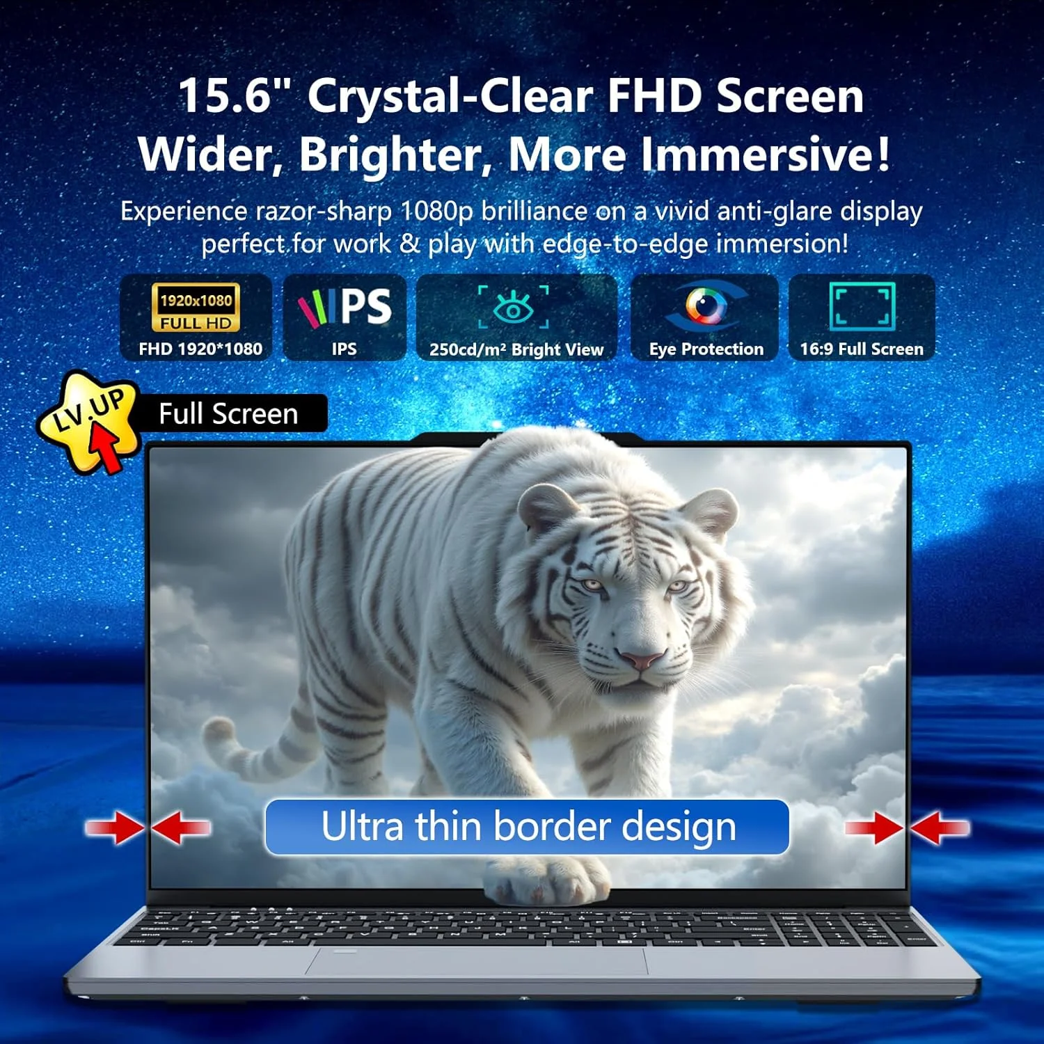 2026 LENO 15.6 Inch 4K HD Ultr - مراجعة Gaming Keyboard 2026 وسعره