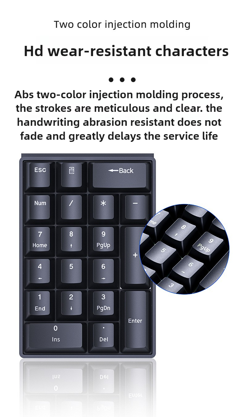 20 Keys Numeric Mechanical Wir - مراجعة Gaming Keyboard No Number Pad وسعره