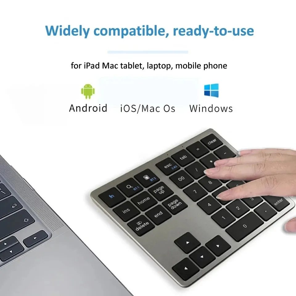 Wireless Numeric Keypad K35, 2 - مراجعة Gaming Keyboard Half وسعره