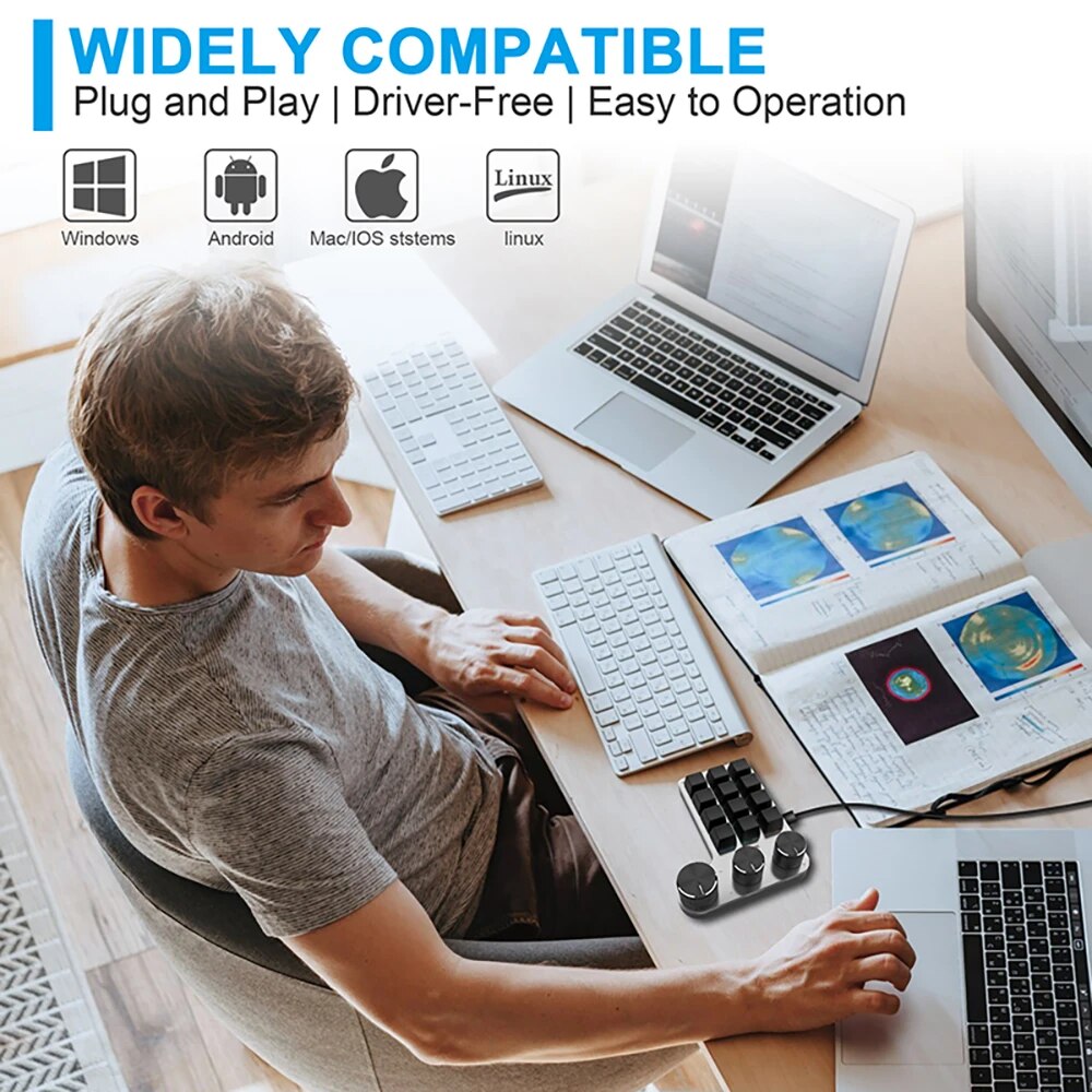Bluetooth Programming Macro Cu - مراجعة Gaming Keyboard Half وسعره