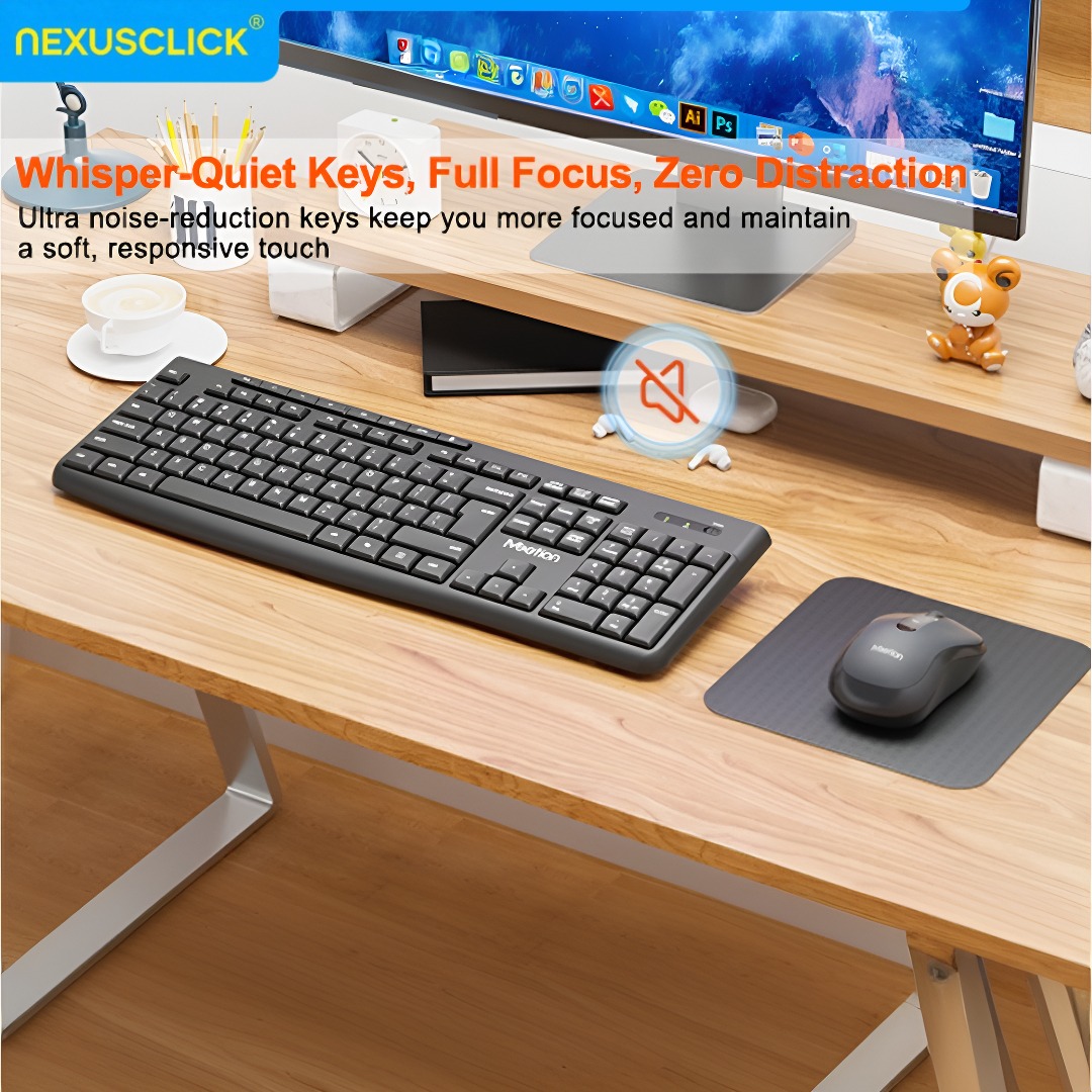 NexusClick Low-Profile Ergonom - مراجعة Gaming Keyboard That Is Quiet وسعره