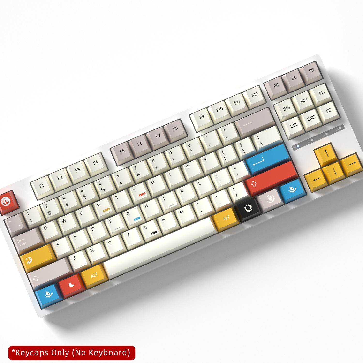 Cherry Profile Keycaps PBT 5-s - مراجعة Gaming Keyboard Bundle وسعره