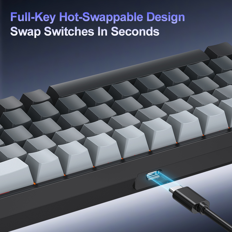 APAYADO A68 Wired Mechanical K - مراجعة Gaming Keyboard Half وسعره