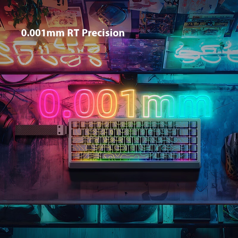 IROK ND68 Pro Gaming Mechanica - مراجعة Gaming Keyboard Hall Effect Switches وسعره