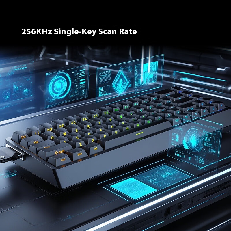 IROK ND68 Pro Gaming Mechanica - مراجعة Gaming Keyboard Hall Effect Switches وسعره