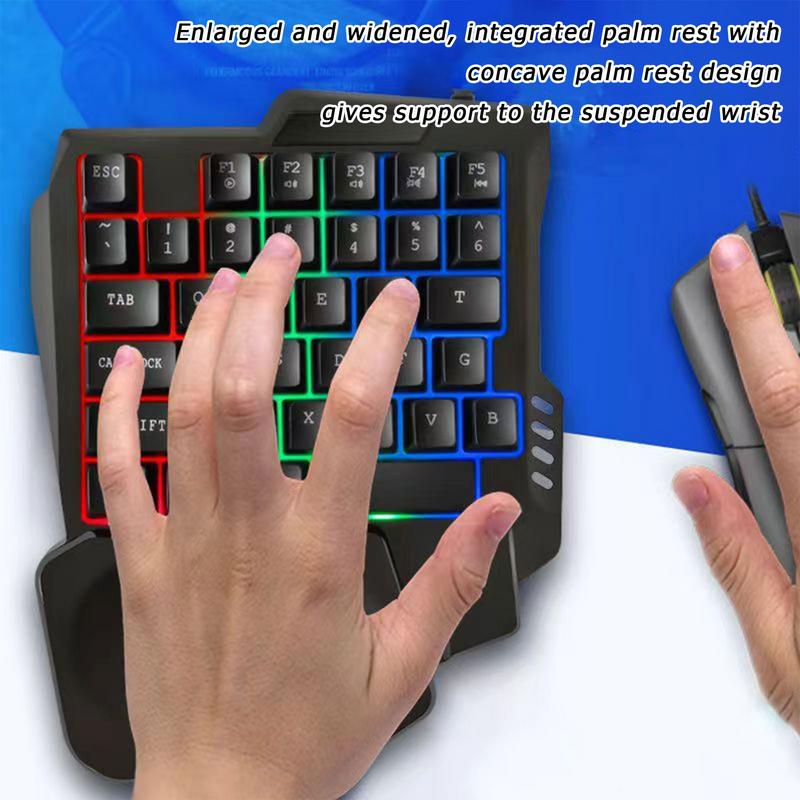 35 key Gaming Keyboard Single  - مراجعة Gaming Keyboard Half وسعره