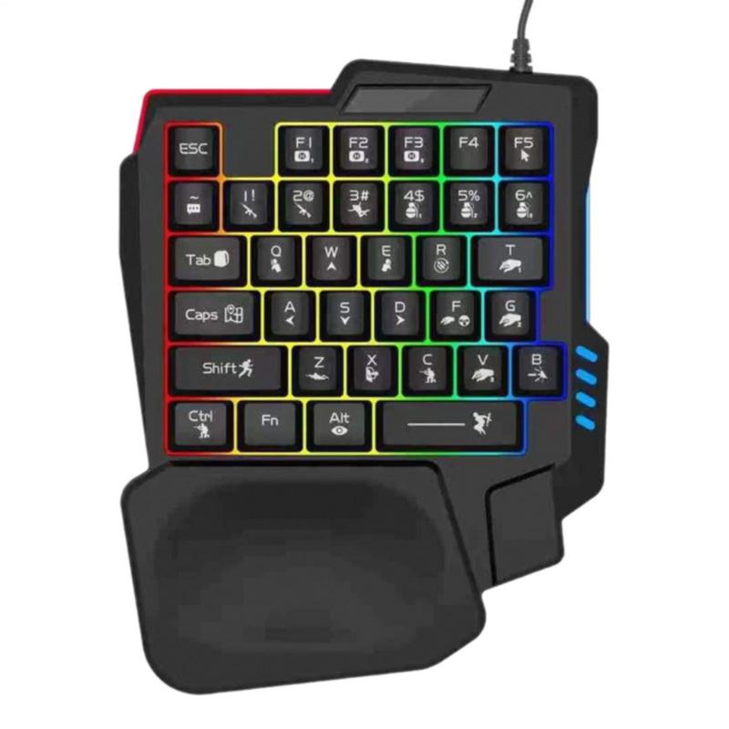 35 key Gaming Keyboard Single  - مراجعة Gaming Keyboard Half وسعره