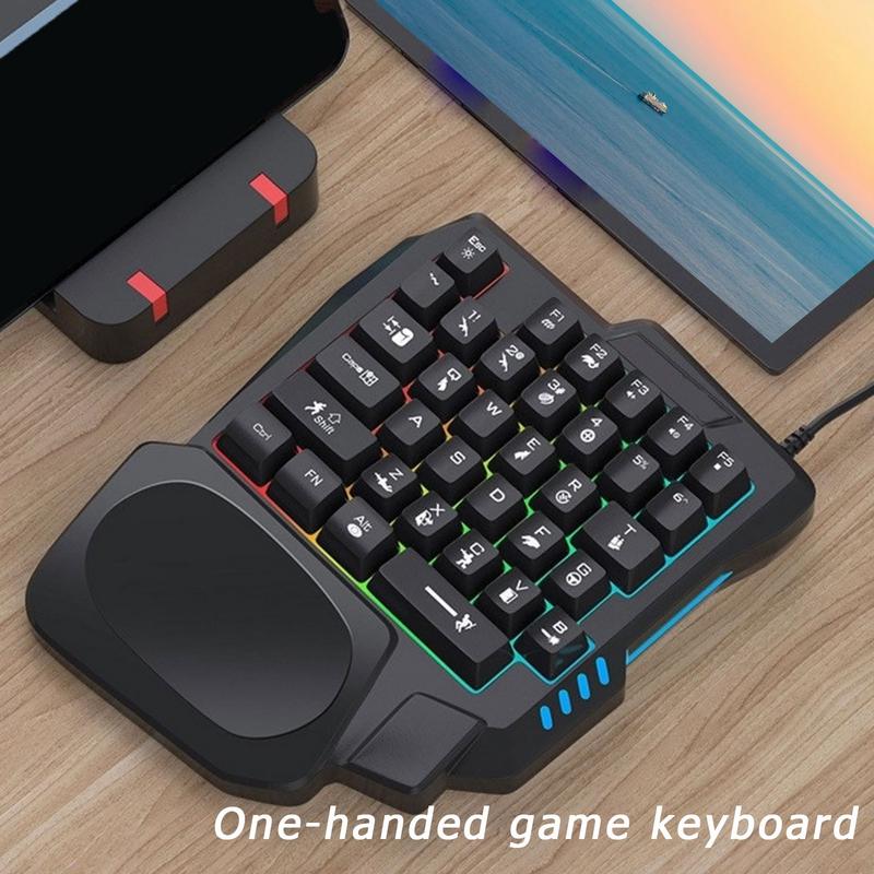 35 key Gaming Keyboard Single  - مراجعة Gaming Keyboard Half وسعره