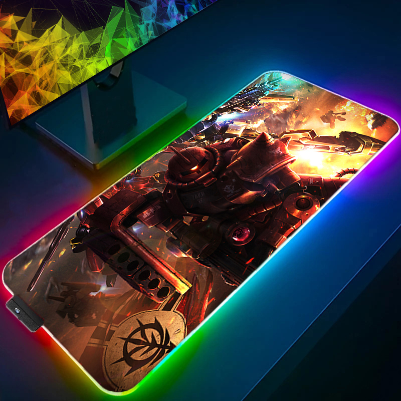 RGB Mouse Pad Gamers Decoracio - مراجعة Gaming Keyboard No Rgb وسعره