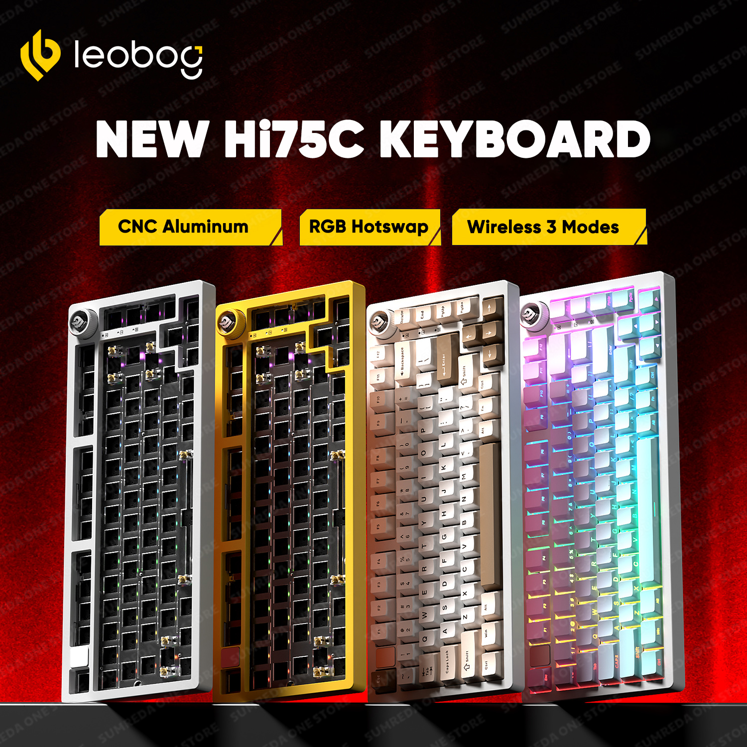 Leobog Hi75C Hi75 Hi75C Pro Al - مراجعة Gaming Keyboard Bundle وسعره