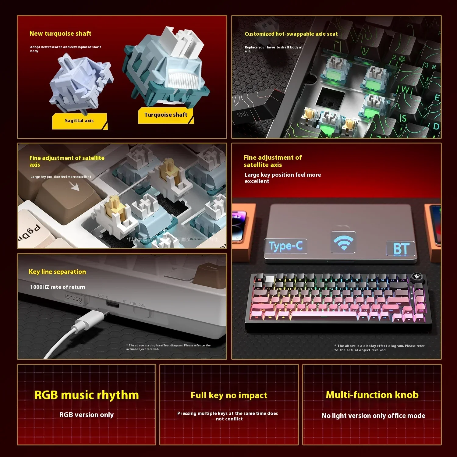 Leobog Hi75C Hi75 Hi75C Pro Al - مراجعة Gaming Keyboard Bundle وسعره