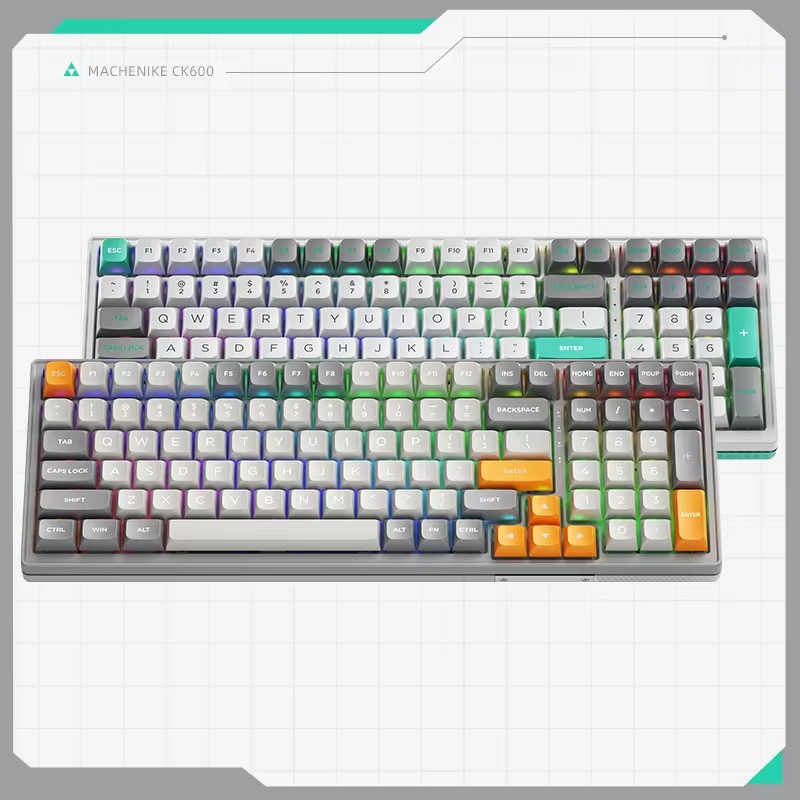 CK600 Tri-Mode Mechanical Keyb - مراجعة Gaming Keyboard Hot Swappable وسعره
