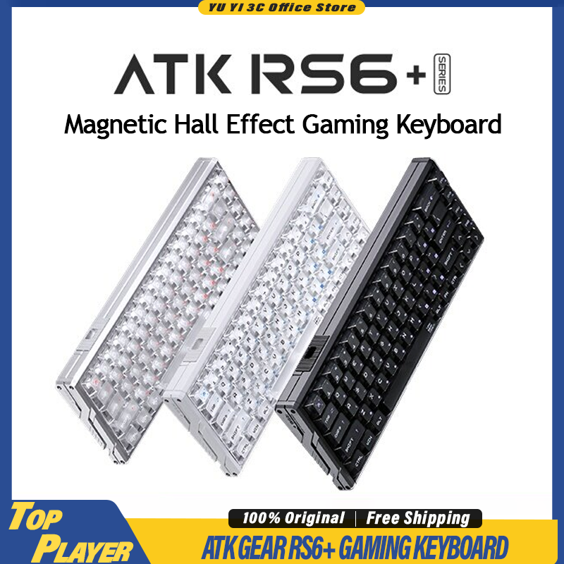 ATK Gear RS6+ Gaming Keyboard  - مراجعة Gaming Keyboard Hall Effect Switches وسعره